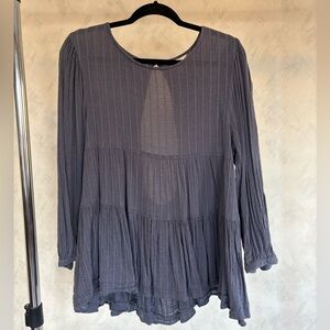 American Eagle Outfitters Tiered Blouse